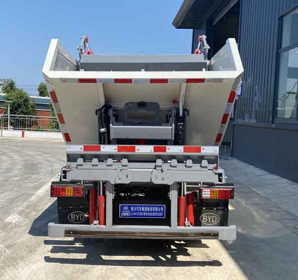 程力牌CL5041ZZZBEV型纯电动自装卸式垃圾车